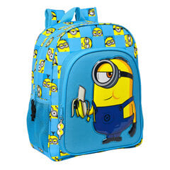 Skolas soma Minions Minionstatic Zils (32 x 38 x 12 cm) cena un informācija | Minions Rotaļlietas, bērnu preces | 220.lv