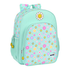 Школьный рюкзак Smiley Summer fun, бирюзовый (32 x 38 x 12 см) цена и информация | Школьные рюкзаки, спортивные сумки | 220.lv