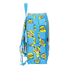 Skolas soma Minions Minionstatic Zils (22 x 27 x 10 cm) cena un informācija | Skolas somas | 220.lv