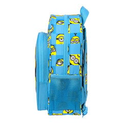 Skolas soma Minions Minionstatic Zils (26 x 34 x 11 cm) цена и информация | Школьные рюкзаки, спортивные сумки | 220.lv