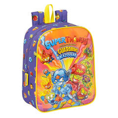 Skolas soma SuperThings Guardians of Kazoom Violets Dzeltens (22 x 27 x 10 cm) цена и информация | Школьные рюкзаки, спортивные сумки | 220.lv