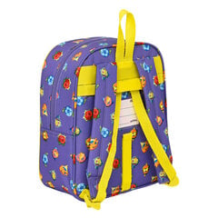 Школьный рюкзак SuperThings Guardians of Kazoom, фиолетовый / жёлтый, 22 x 27 x 10 см цена и информация | Школьные рюкзаки, спортивные сумки | 220.lv