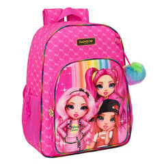 Школьный рюкзак Rainbow High Фуксия (33 x 42 x 14 cm) цена и информация | Школьные рюкзаки, спортивные сумки | 220.lv