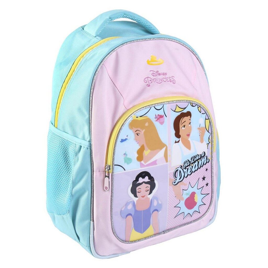 Школьный рюкзак Princesses Disney, розовый, 32 x 15 x 42 см цена | 220.lv