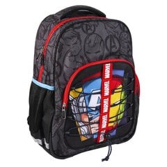 Школьный рюкзак The Avengers, чёрный, 32 x 15 x 42 см цена и информация | Школьные рюкзаки, спортивные сумки | 220.lv