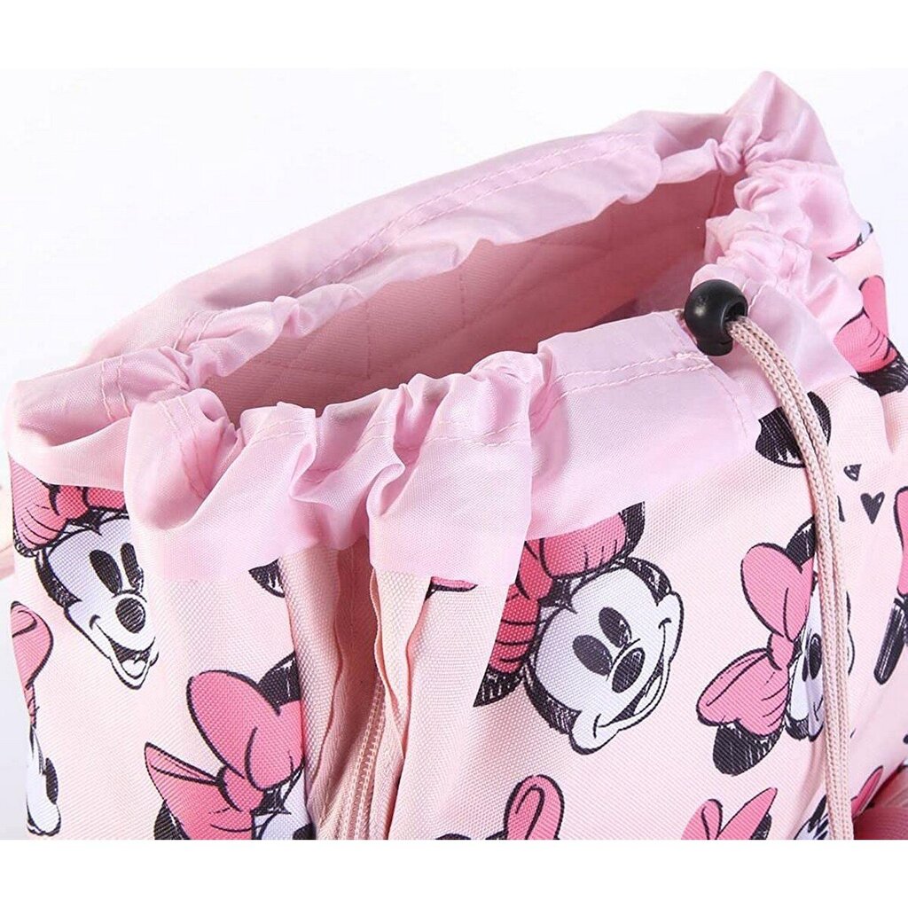 Skolas soma Minnie Mouse Rozā (28,5 x 15 x 41 cm) cena un informācija | Skolas somas | 220.lv