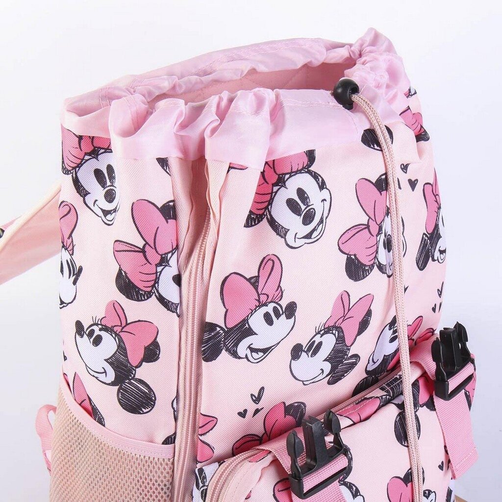 Skolas soma Minnie Mouse Rozā (28,5 x 15 x 41 cm) cena un informācija | Skolas somas | 220.lv