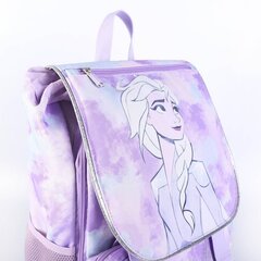Школьный рюкзак Frozen, лиловый, 28.5 x 15 x 41 см цена и информация | Школьные рюкзаки, спортивные сумки | 220.lv