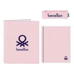 Канцелярский набор Benetton Vichy, 3 шт. цена и информация | Канцелярия | 220.lv