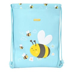 Mugursoma ar lencēm Safta Abeja Gaiši Zils (26 x 34 x 1 cm) цена и информация | Школьные рюкзаки, спортивные сумки | 220.lv