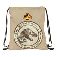 Mugursoma ar lencēm Jurassic World Dominion Brūns (35 x 40 x 1 cm) cena un informācija | Skolas somas | 220.lv