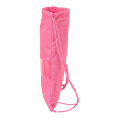 Сумка-рюкзак на веревках BlackFit8 Glow up, розовая, 35 x 40 x 1 см цена и информация | Школьные рюкзаки, спортивные сумки | 220.lv