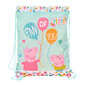 Mugursoma ar lencēm Peppa Pig Cosy corner Gaiši Zils (26 x 34 x 1 cm) цена и информация | Skolas somas | 220.lv