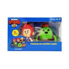 Figūru komplekts Bizak Brawl Stars 14 cm 2 Daudzums цена и информация | Развивающие игрушки | 220.lv