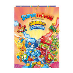 Папка SuperThings Guardians of Kazoom, фиолетовая / жёлтяа A4 (26 x 33.5 x 2.5 см) цена и информация | Канцелярия | 220.lv