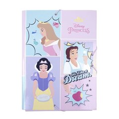 Mape Princesses Disney A4 Rozā (24 x 34 x 4 cm) cena un informācija | Kancelejas preces | 220.lv