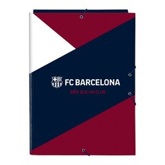 Mape F.C. Barcelona Zils Sarkanbrūns A4 cena un informācija | Kancelejas preces | 220.lv