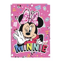 Mape Minnie Mouse Lucky Rozā A4 cena un informācija | Kancelejas preces | 220.lv