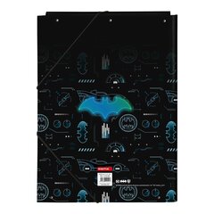 Папка Batman Bat-Tech, чёрная, A4 (26 x 33.5 x 2.5 см) цена и информация | Канцелярия | 220.lv