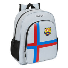 Skolas soma F.C. Barcelona Pelēks (32 x 38 x 12 cm) cena un informācija | Skolas somas | 220.lv