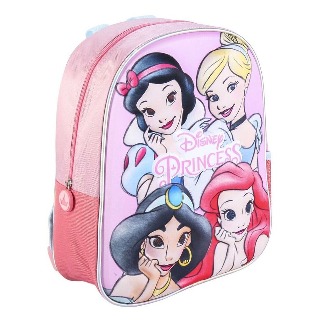 Skolas soma Princesses Disney Rozā (25 x 31 x 10 cm) cena un informācija | Skolas somas | 220.lv