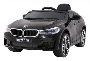 Bērnu elektromobilis "BMW 6 GT", melns cena un informācija | Bērnu elektroauto | 220.lv