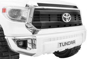 Divvietīgs elektromobilis "Toyota Tundra XXl", balts cena un informācija | Bērnu elektroauto | 220.lv