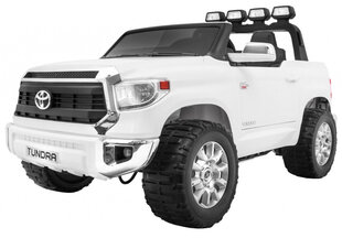 Divvietīgs elektromobilis "Toyota Tundra XXl", balts cena un informācija | Bērnu elektroauto | 220.lv