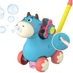 Ziepju burbuļu staigulis - Gotiņa, zils cena un informācija | Rotaļlietas zīdaiņiem | 220.lv