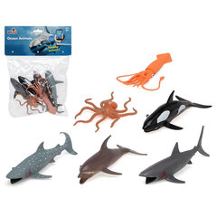 Набор диких животных Океан, 6 шт. цена и информация | Игрушки для мальчиков | 220.lv