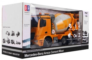 Mercedes-Benz Arocs ar tālvadības pulti vadāms betona maisītājs cena un informācija | Rotaļlietas zēniem | 220.lv