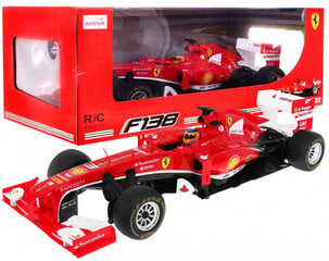Tālvadības automašīna - Ferrari F1 Rastar, sarkana cena un informācija | Rotaļlietas zēniem | 220.lv