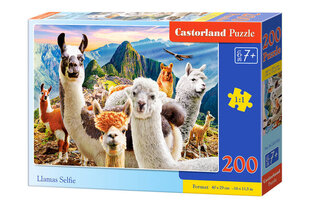 Castorland lamas pašbildes puzle, 200 gabaliņi cena un informācija | Puzles, 3D puzles | 220.lv