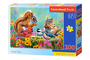 Castorland Snack time puzzle, 200 gabaliņi cena un informācija | Puzles, 3D puzles | 220.lv