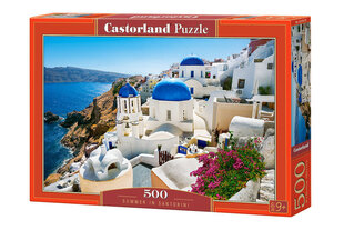 Castorland Summer in Santorini puzle, 500 gabaliņi cena un informācija | Puzles, 3D puzles | 220.lv