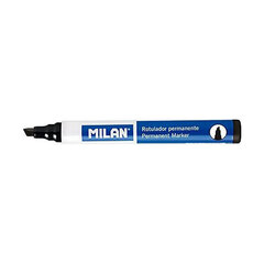 Permanentais marķieris Milan 12 gb. Melns PVC cena un informācija | Kancelejas preces | 220.lv