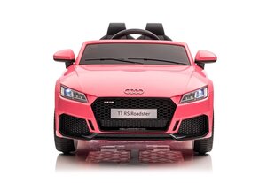 Divvietīgs elektromobilis Audi TT RS, rozā krāsā cena un informācija | Bērnu elektroauto | 220.lv