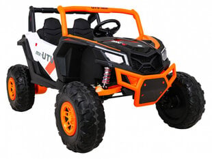 Divvietīgs kvadracikls Buggy UTV-MX, oranžs cena un informācija | Bērnu elektroauto | 220.lv