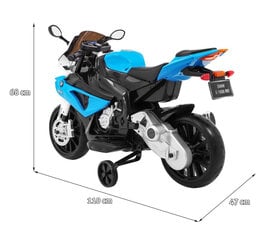 Elektriskais motocikls BMW S1000 RR, zils cena un informācija | BMW Rotaļlietas, bērnu preces | 220.lv