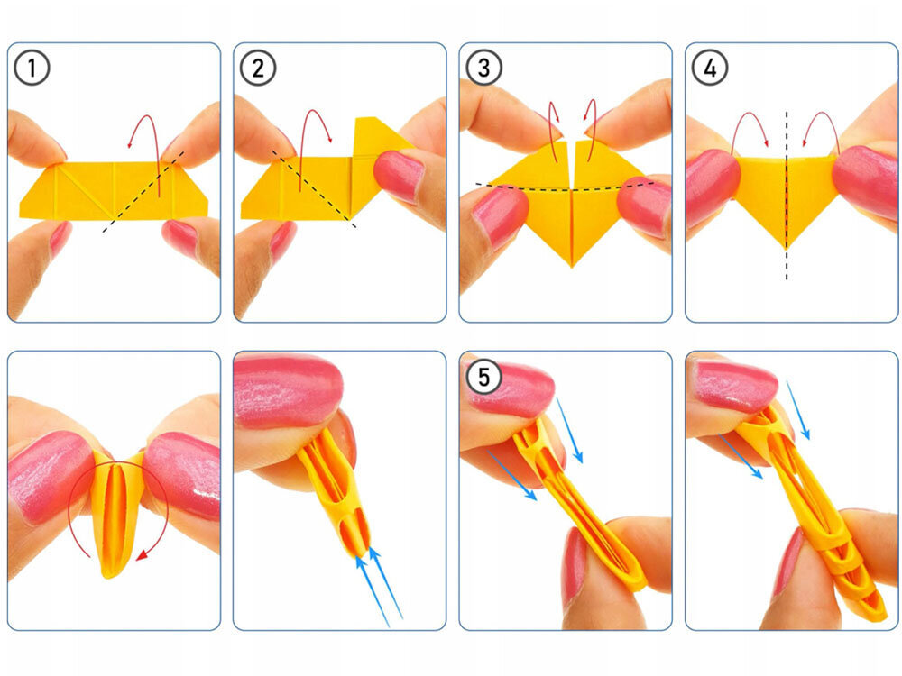 Alexander 3D origami radošais komplekts, zirneklis cena un informācija | Attīstošās rotaļlietas | 220.lv