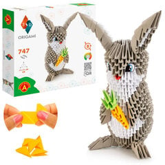 Alexander 3D origami radošais komplekts, zaķis цена и информация | Развивающие игрушки | 220.lv