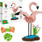 Alexander 3D origami radošais komplekts, flamingo cena un informācija | Attīstošās rotaļlietas | 220.lv