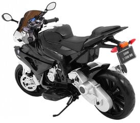 Elektriskais motocikls BMW S1000RR, melns cena un informācija | Bērnu elektroauto | 220.lv
