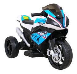 Детский электрический мотоцикл BMW HP4, синий цена и информация | Электромобили для детей | 220.lv