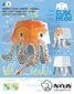 Kartona 3D astoņkājis krāsošanai цена и информация | Attīstošās rotaļlietas | 220.lv