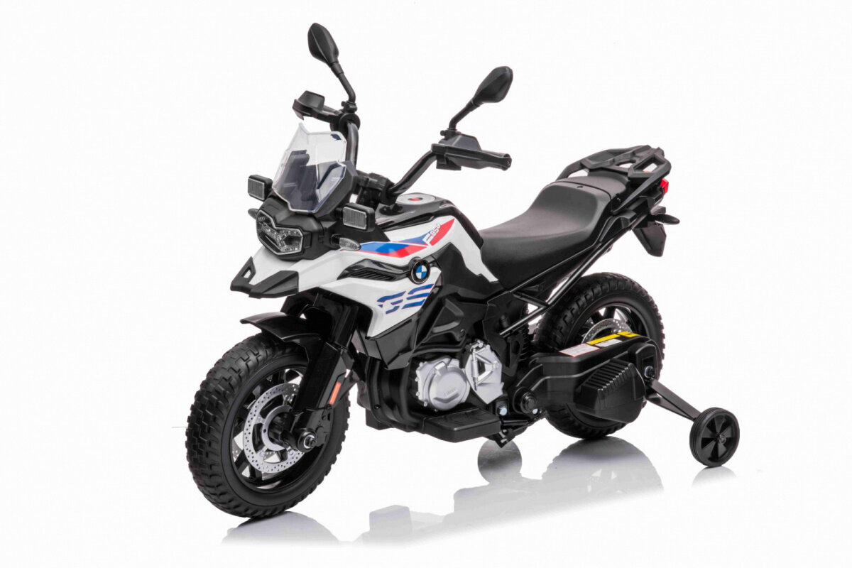 Elektriskais motocikls BMW F850GS, balts cena un informācija | Bērnu elektroauto | 220.lv