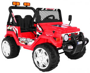 Elektriskais vienvietīgais automobilis RAPTOR Drifter, sarkans cena un informācija | Bērnu elektroauto | 220.lv