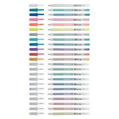 Lodīšu Pildspalvu Komplekts Talens Sakura Gelly Roll Mixed 24 Daudzums cena un informācija | Rakstāmpiederumi | 220.lv