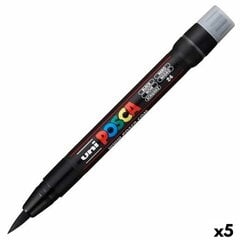 Marķieris POSCA PCF-350 Melns 5 gb. цена и информация | Принадлежности для рисования, лепки | 220.lv