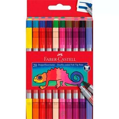 Flomasteru Komplekts Faber-Castell Atvejis 5 gb. cena un informācija | Modelēšanas un zīmēšanas piederumi | 220.lv